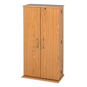 Prepac Tall Locking Multimedia Storage Cabinet