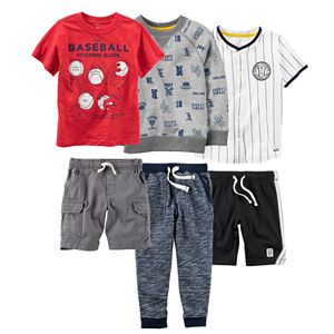 Toddler Boy Carter's Baseball Mix & Match Outfits
